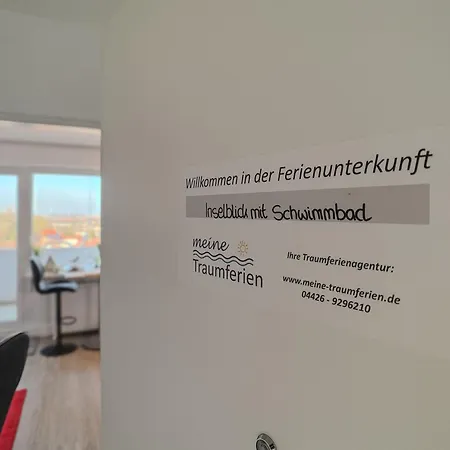 דירה Inselblick Mit Schwimmbad - *