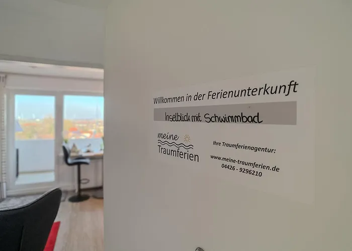 Appartement Inselblick Mit Schwimmbad - *